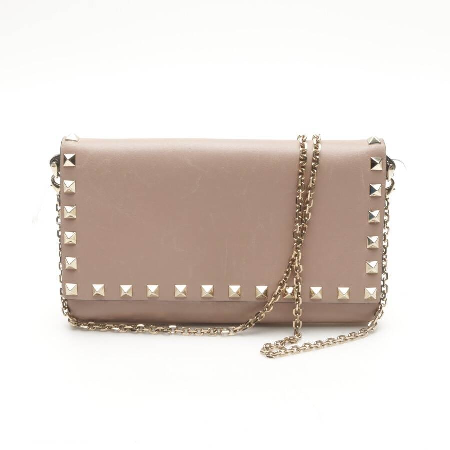 Bild 1 von Rockstud Wallet on Chain Rosa in Farbe Rosa | Vite EnVogue