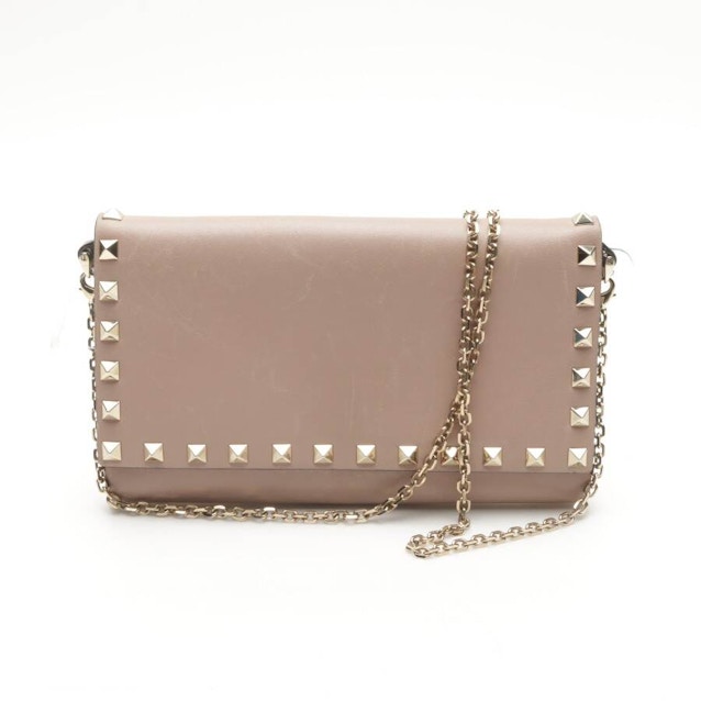 Image 1 of Rockstud Wallet on Chain Pink | Vite EnVogue