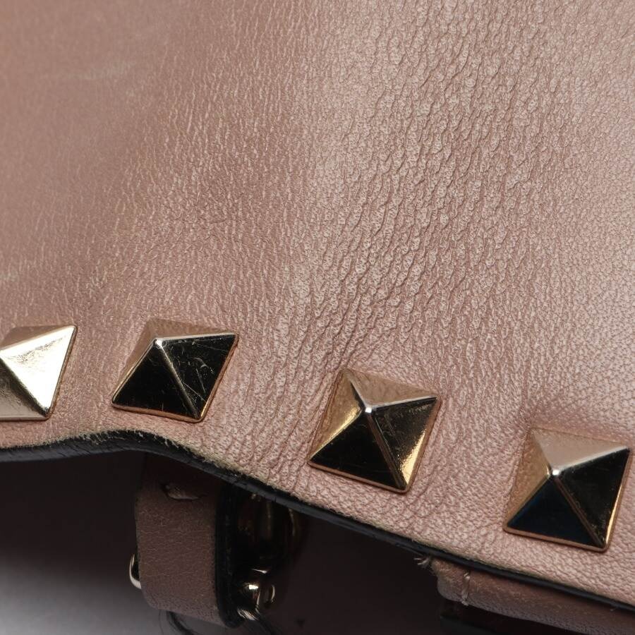 Image 10 of Rockstud Wallet on Chain Pink in color Pink | Vite EnVogue