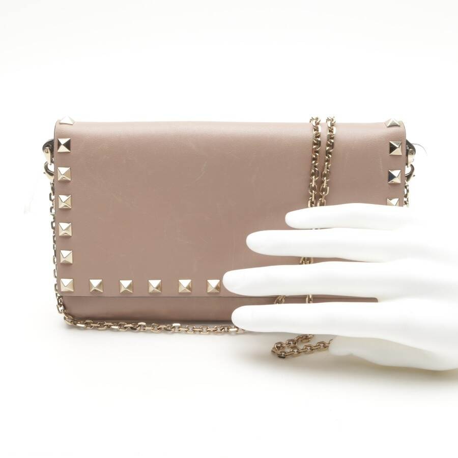 Bild 4 von Rockstud Wallet on Chain Rosa in Farbe Rosa | Vite EnVogue