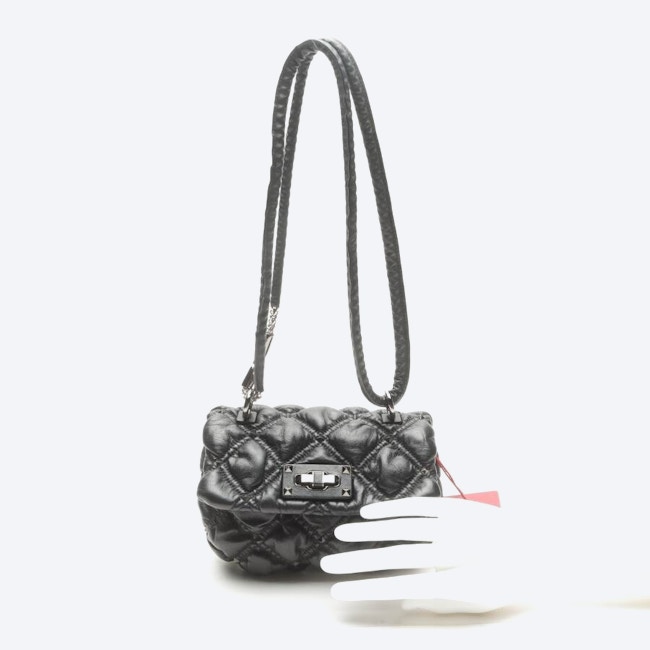 Image 4 of Small Nappa Spikeme Shoulder Bag Black in color Black | Vite EnVogue