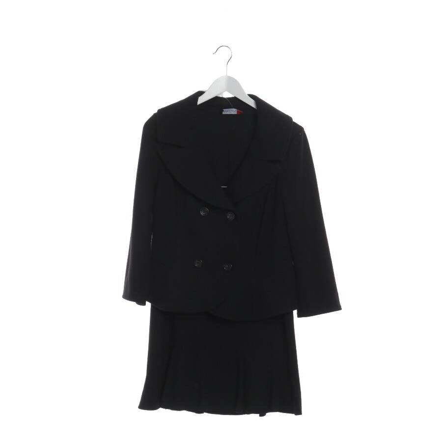 Image 1 of Wool Skirt Suit 40 Black in color Black | Vite EnVogue