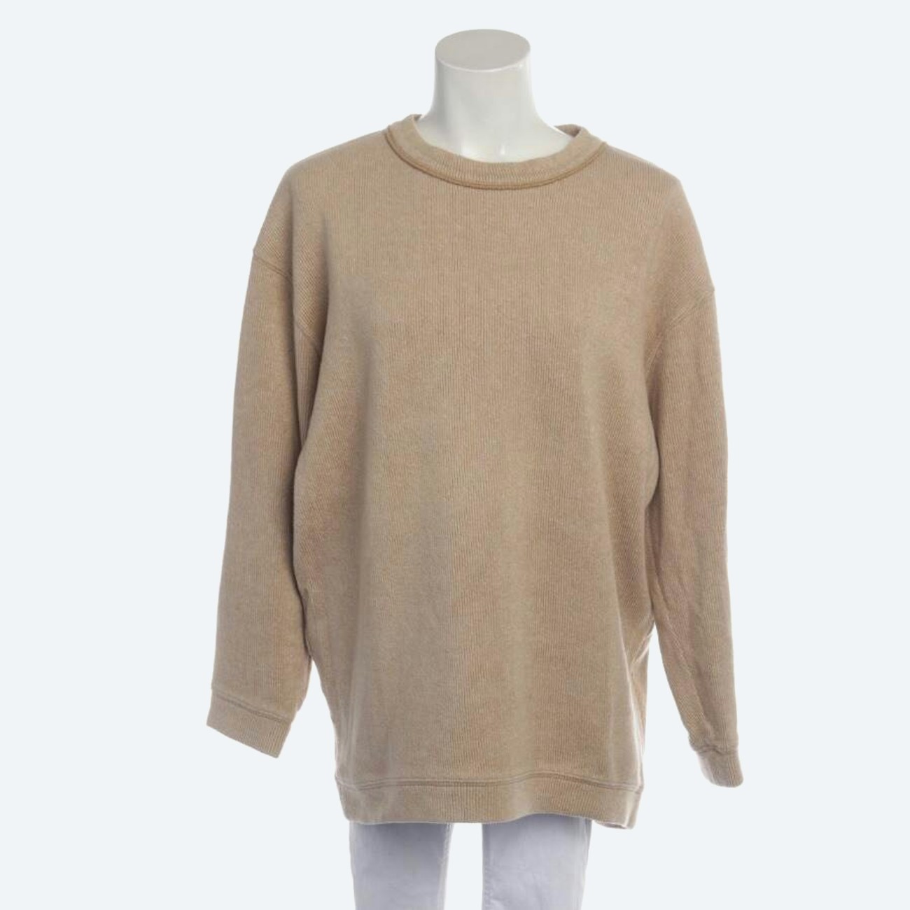 Image 1 of Sweatshirt L Light Brown in color Brown | Vite EnVogue