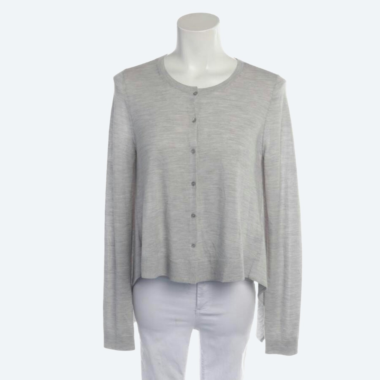 Image 1 of Cardigan 40 Light Gray in color Gray | Vite EnVogue