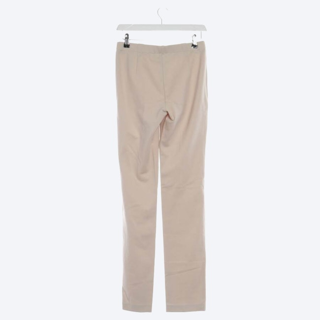 Image 2 of Trousers 36 Beige in color White | Vite EnVogue