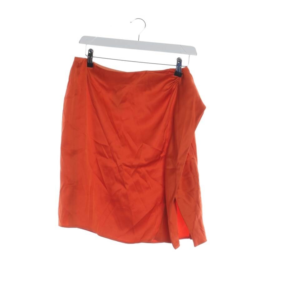 Image 1 of Silk Skirt 36 Orange in color Orange | Vite EnVogue