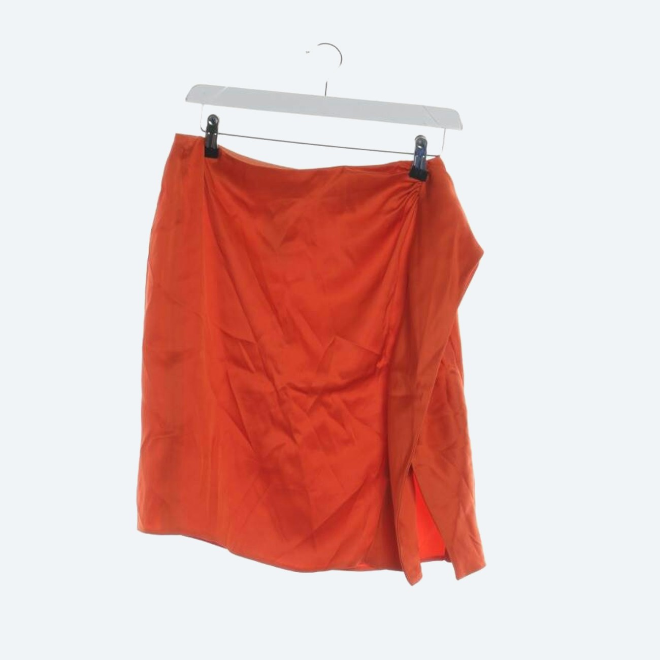 Image 1 of Silk Skirt 36 Orange in color Orange | Vite EnVogue