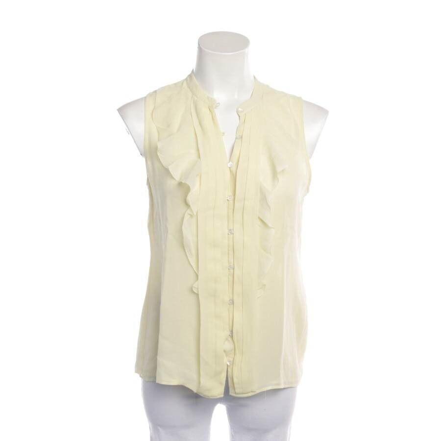 Image 1 of Silk Top 40 Pastel Yellow in color Yellow | Vite EnVogue