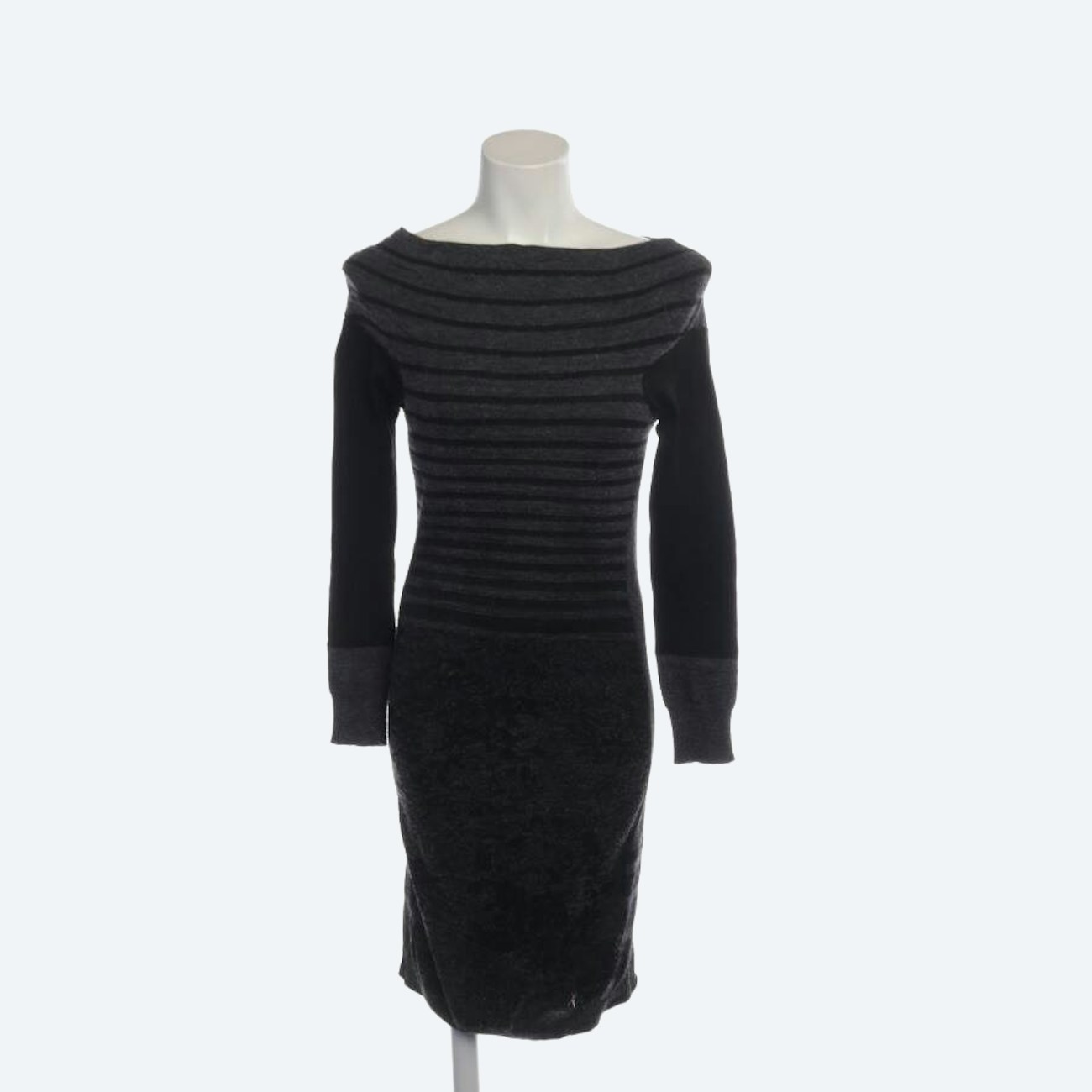 Image 1 of Knit Dress 32 Black in color Black | Vite EnVogue