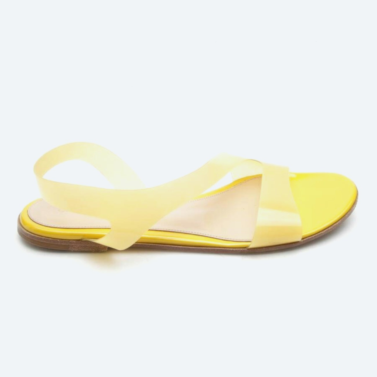 Image 1 of Sandals EUR 39 Yellow in color Yellow | Vite EnVogue