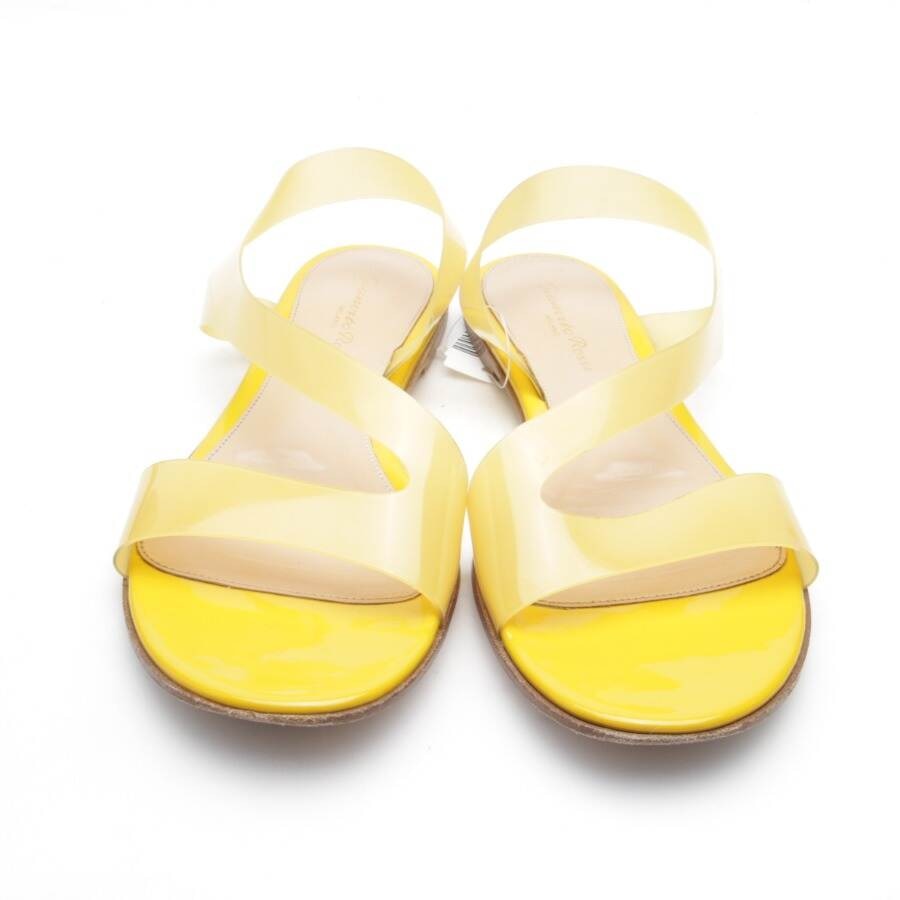 Image 2 of Sandals EUR 39 Yellow in color Yellow | Vite EnVogue