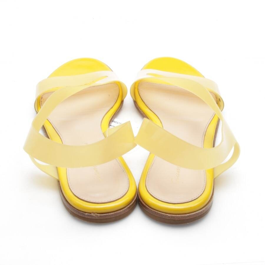 Image 3 of Sandals EUR 39 Yellow in color Yellow | Vite EnVogue