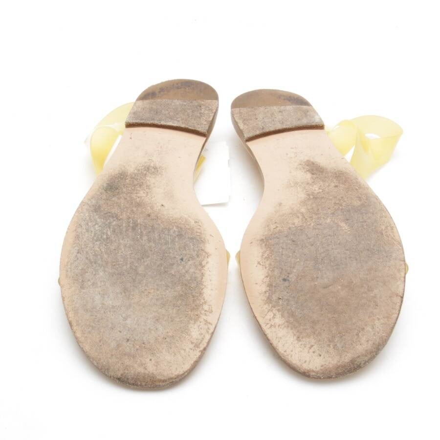 Image 4 of Sandals EUR 39 Yellow in color Yellow | Vite EnVogue