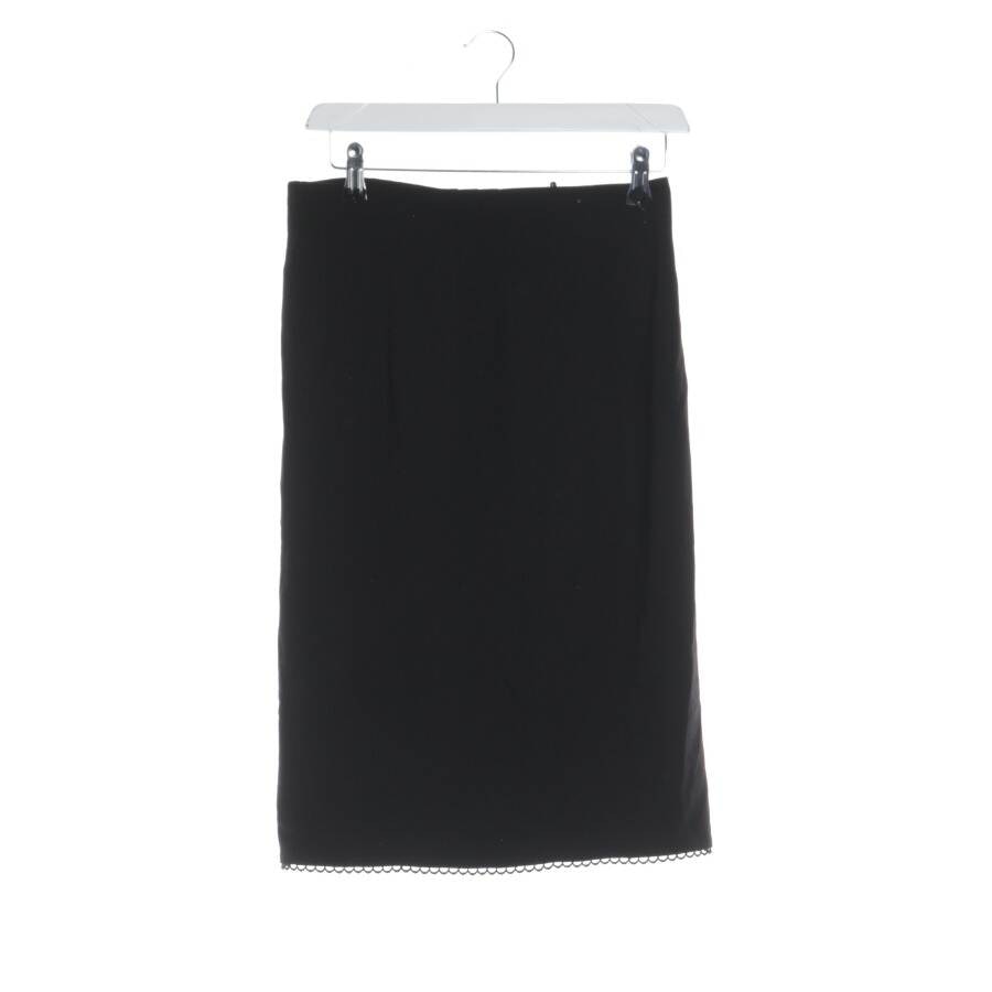 Image 1 of Skirt 36 Black in color Black | Vite EnVogue