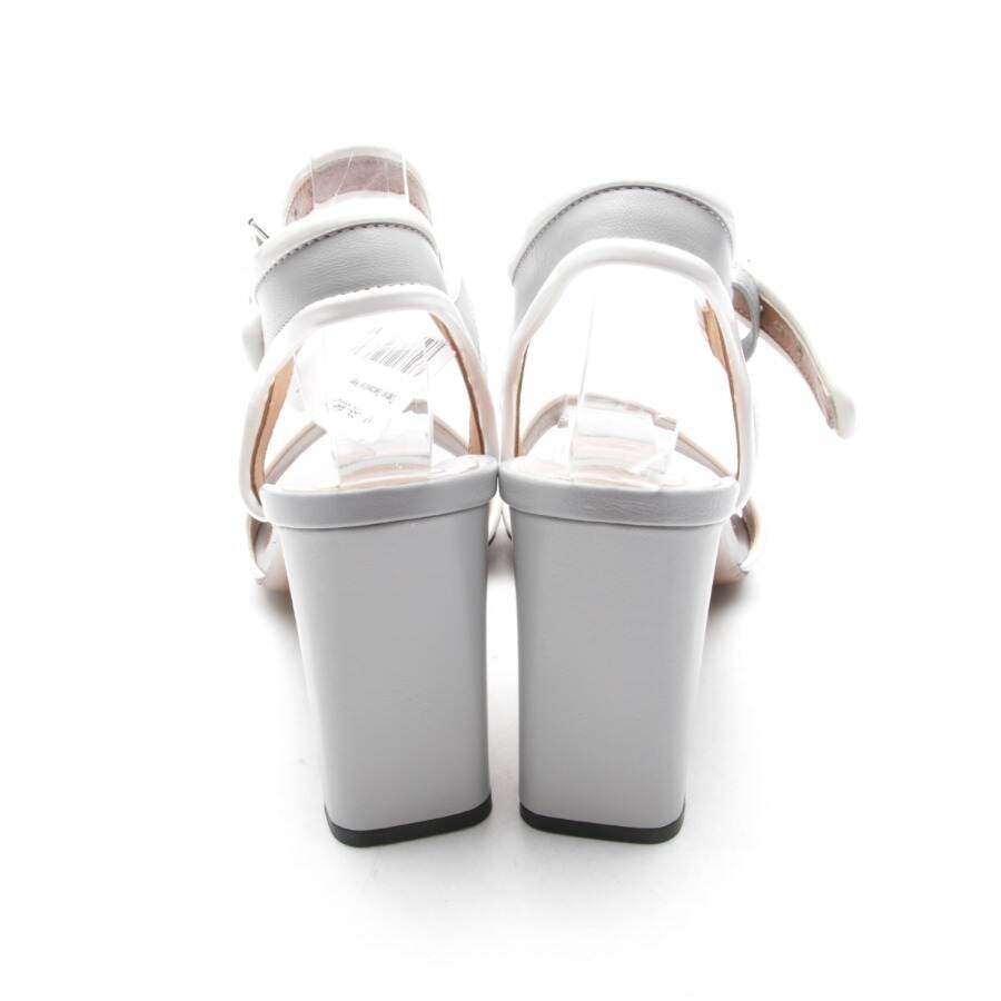 Image 3 of Heeled Sandals EUR 37.5 Light Gray in color Gray | Vite EnVogue