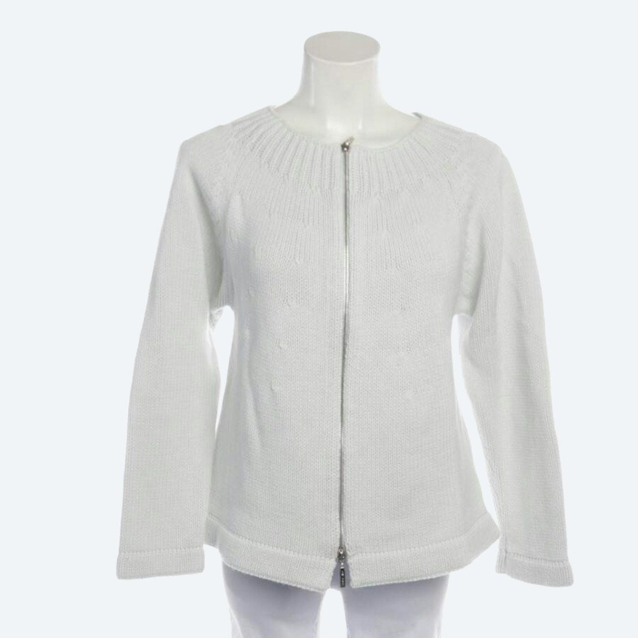 Image 1 of Cardigan 36 White in color White | Vite EnVogue