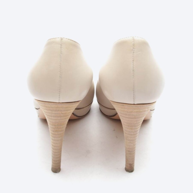 Image 3 of High Heels EUR 36 Beige in color White | Vite EnVogue