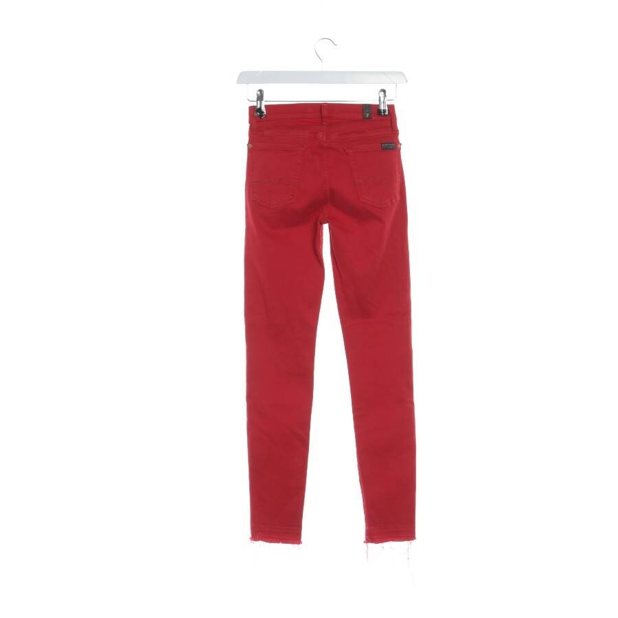 Image 2 of Jeans Slim Fit W26 Red in color Red | Vite EnVogue