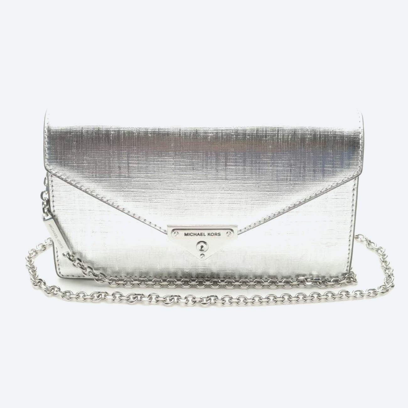 Image 1 of Crossbody Bag Silver in color Metallic | Vite EnVogue
