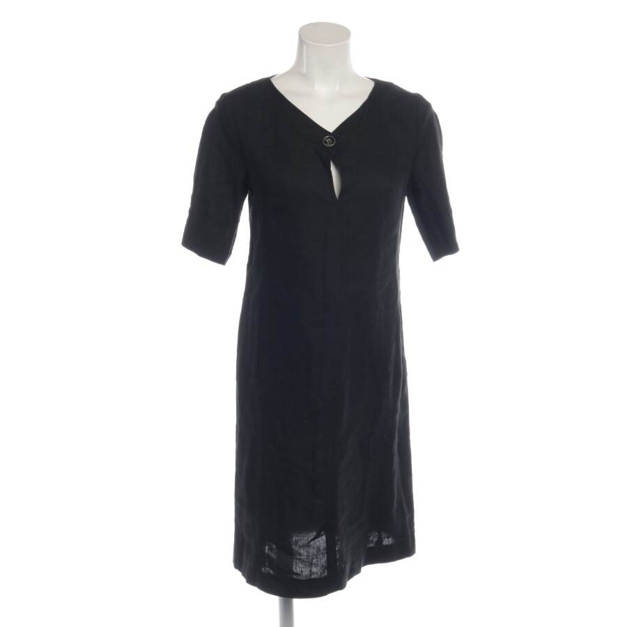 Image 1 of Linen Dress 38 Black in color Black | Vite EnVogue