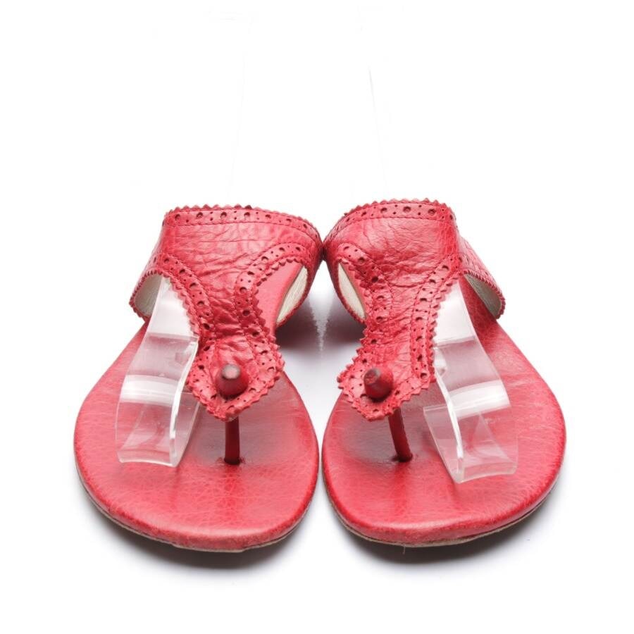 Image 2 of Sandals EUR38 Red in color Red | Vite EnVogue