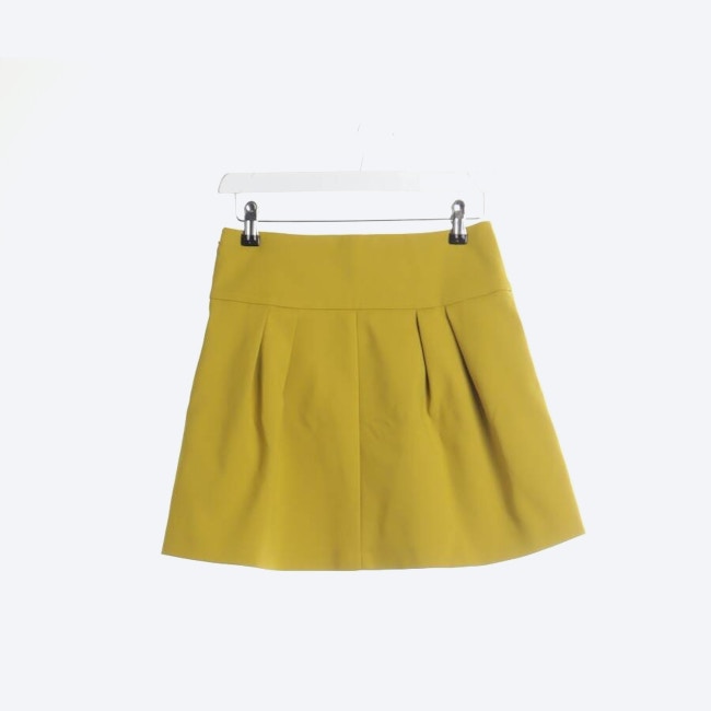 Image 2 of Skirt 34 Mustard Yellow in color Yellow | Vite EnVogue
