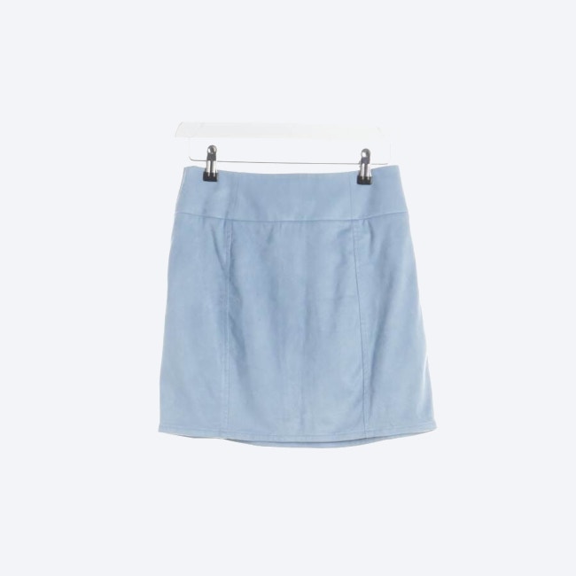 Image 2 of Mini Skirt 36 Light Blue in color Blue | Vite EnVogue