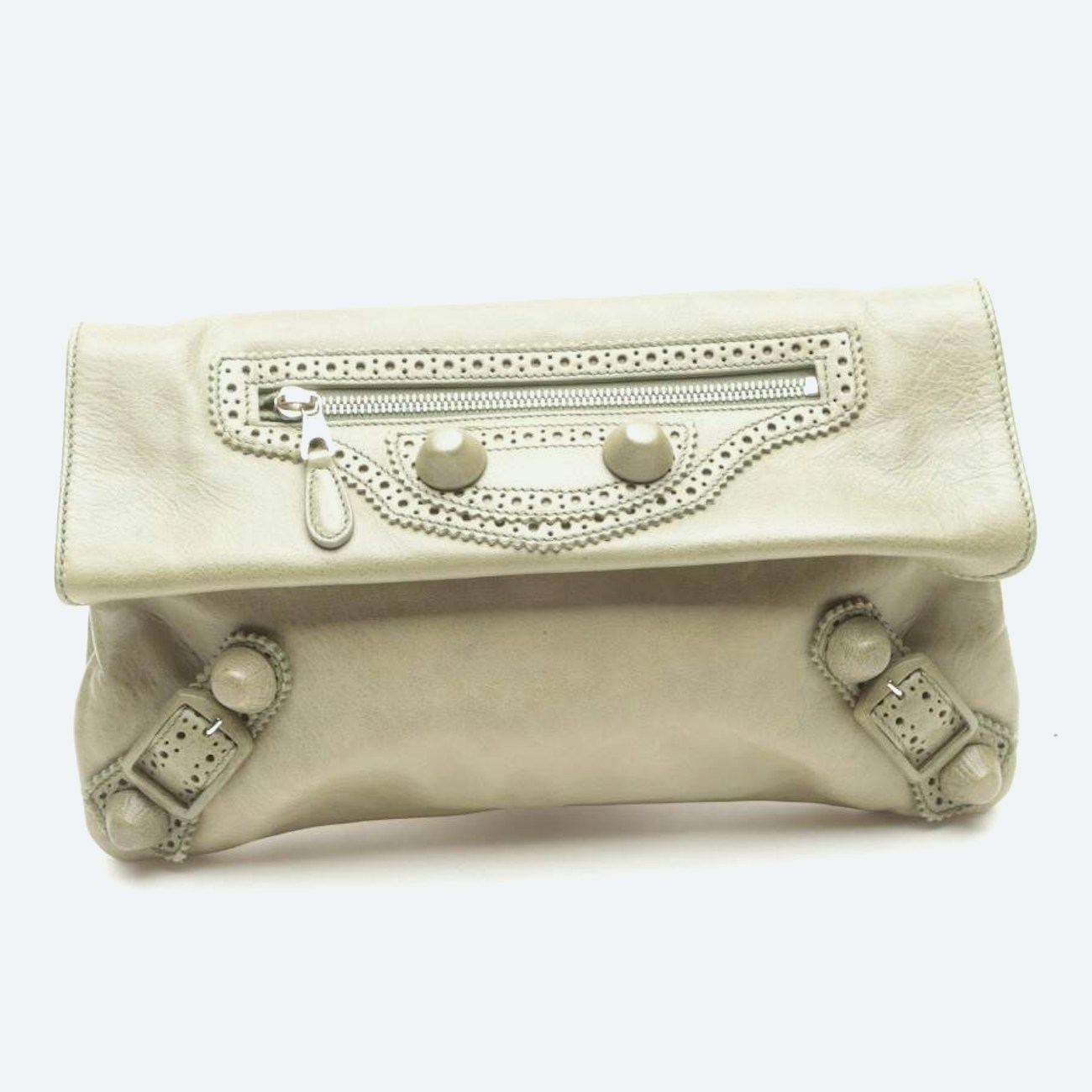 Image 1 of Clutch Olive Green in color Green | Vite EnVogue