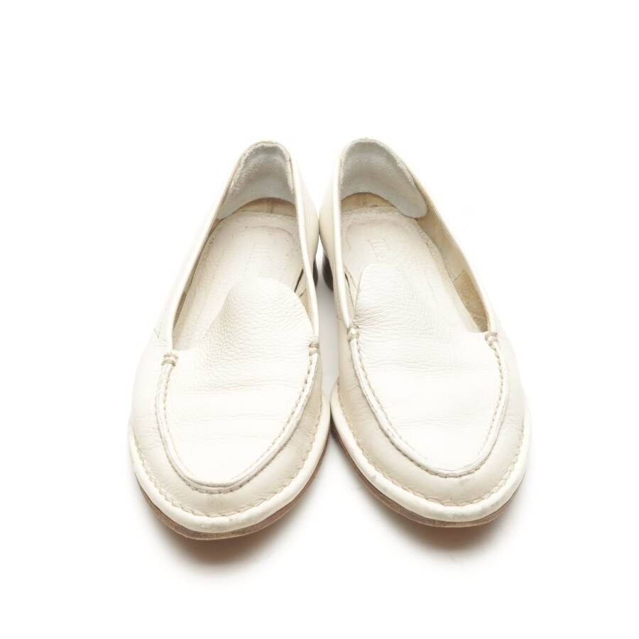 Image 2 of Loafers EUR 36.5 Cream in color White | Vite EnVogue