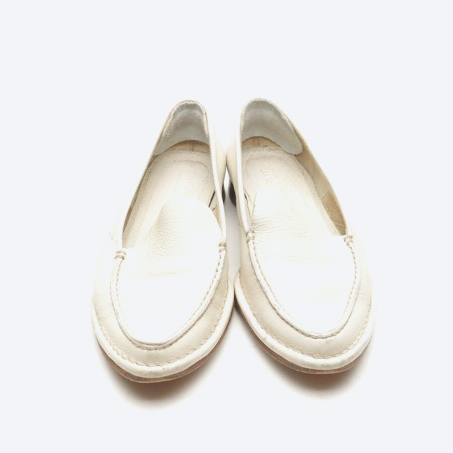 Image 2 of Loafers EUR 36.5 Cream in color White | Vite EnVogue