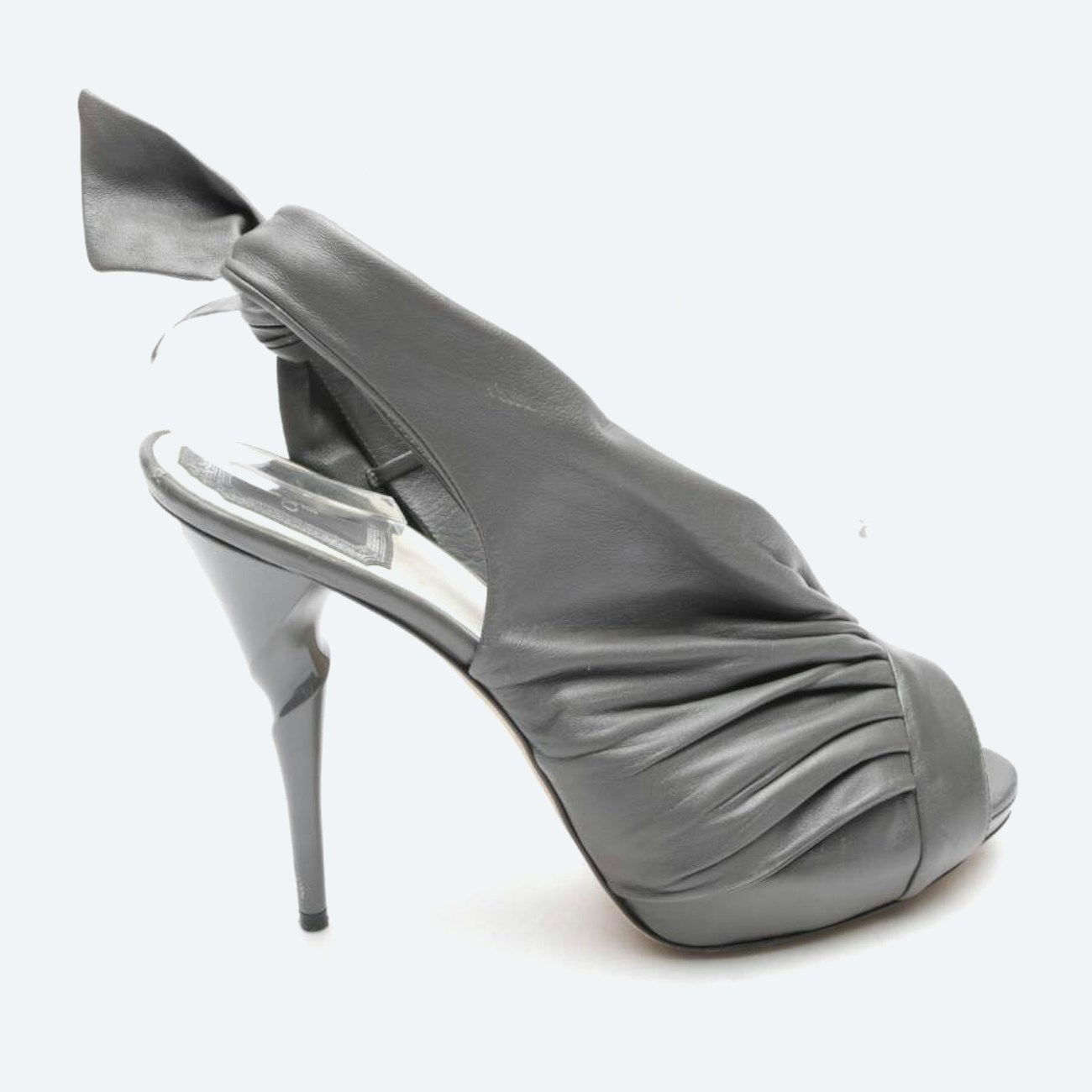 Image 1 of Heeled Sandals EUR 40 Gray in color Gray | Vite EnVogue
