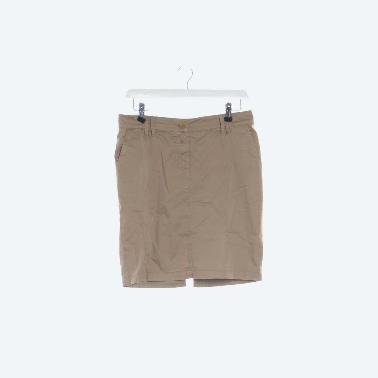Image 1 of Mini Skirt 36 Camel in color Brown | Vite EnVogue