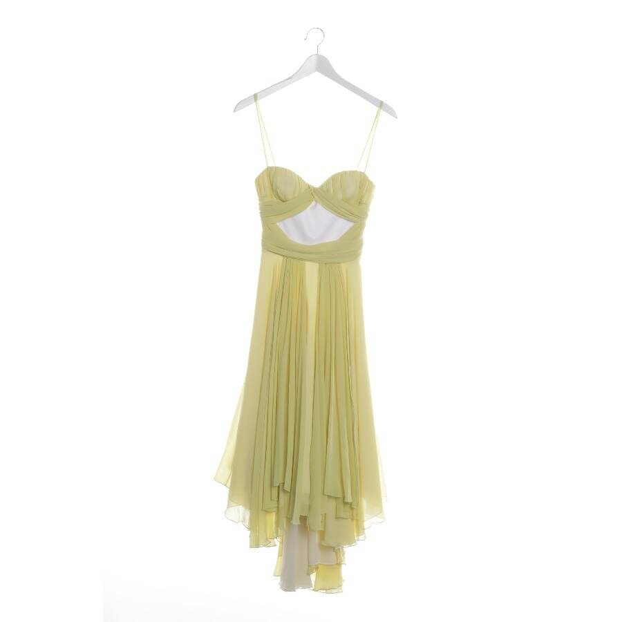 Image 1 of Silk Dress 32 Yellow in color Yellow | Vite EnVogue