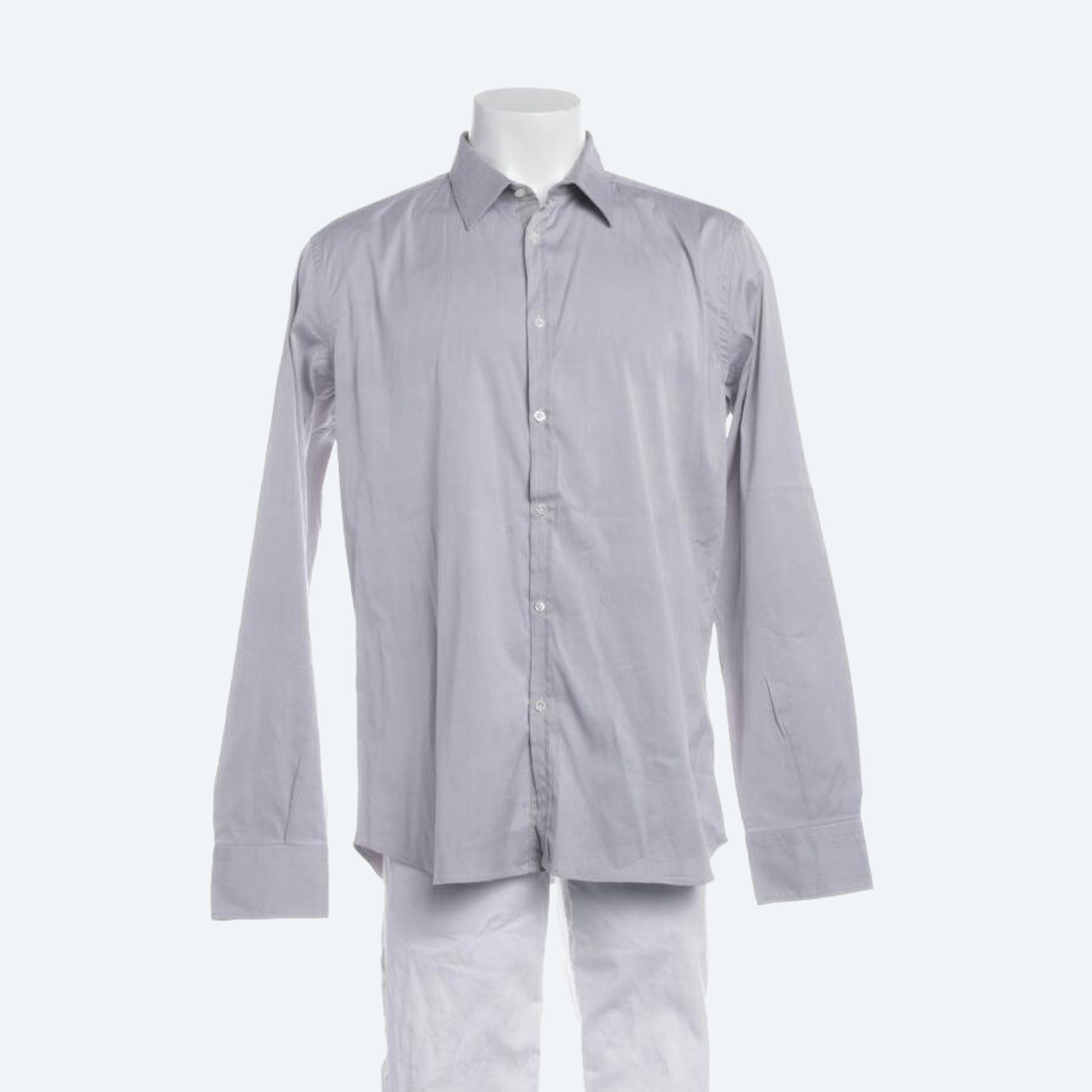 Image 1 of Casual Shirt 44 Gray in color Gray | Vite EnVogue