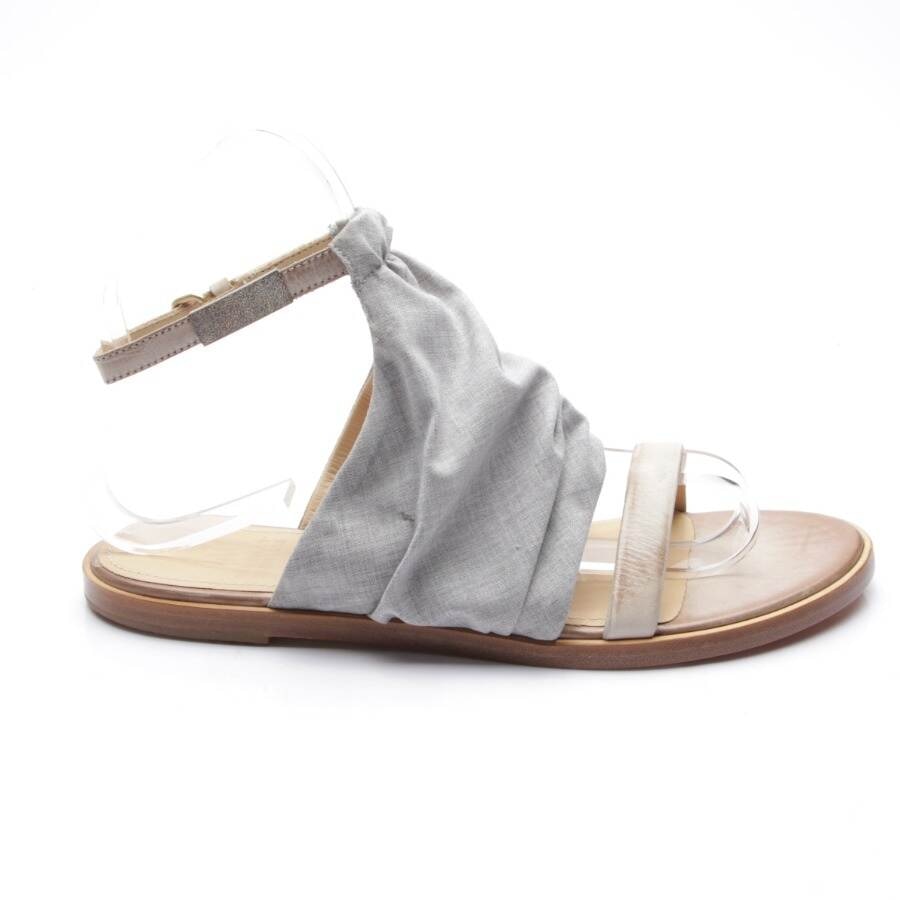 Image 1 of Sandals EUR 37 Beige in color White | Vite EnVogue