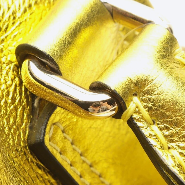 Image 7 of Handbag Gold in color Metallic | Vite EnVogue