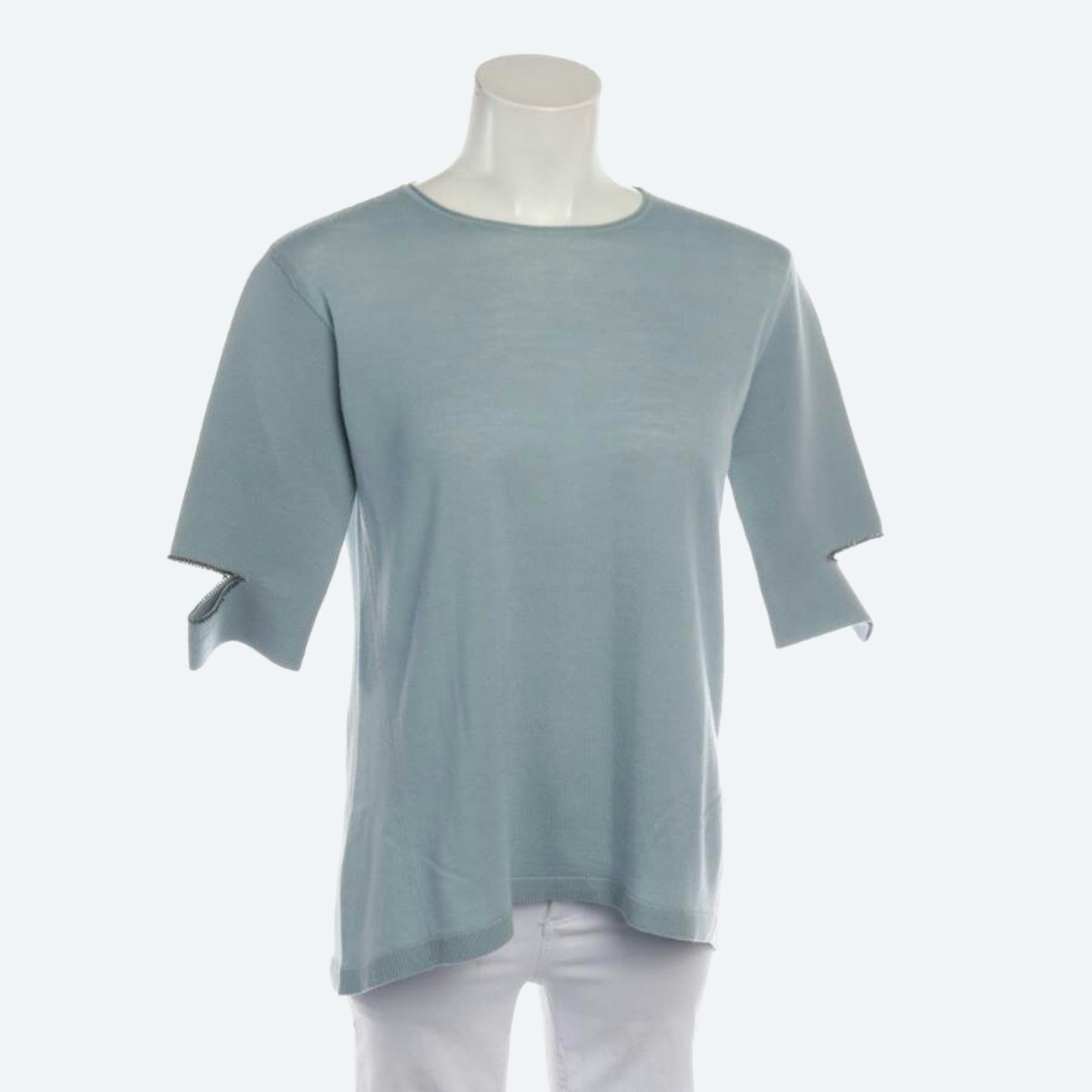 Image 1 of Wool Jumper 36 Turquoise in color Blue | Vite EnVogue