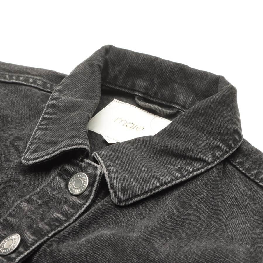 Image 3 of Jeans Jacket 34 Dark Gray in color Gray | Vite EnVogue