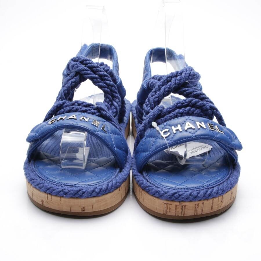 Image 2 of Sandals EUR 39 Blue in color Blue | Vite EnVogue