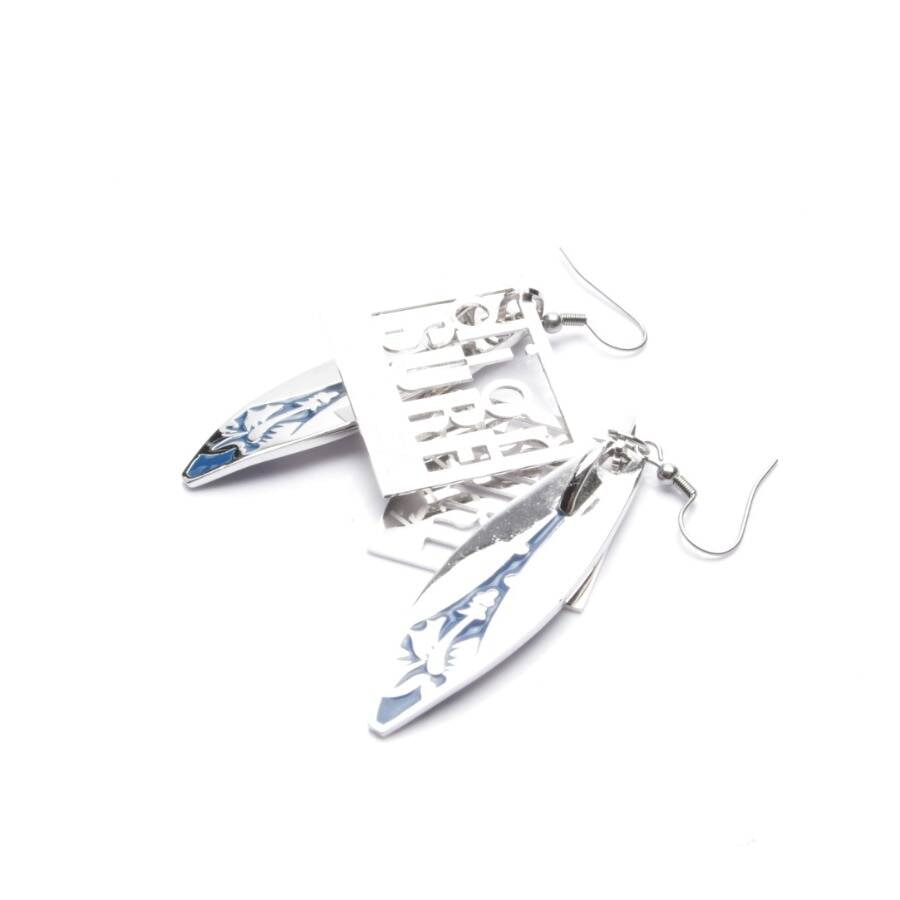 Image 2 of DIOR SURF CHICK Earrings Silver in color Metallic | Vite EnVogue