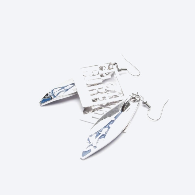 Image 2 of DIOR SURF CHICK Earrings Silver in color Metallic | Vite EnVogue