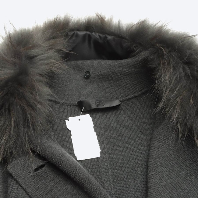 Image 3 of Wool Coat 32 Dark Gray in color Gray | Vite EnVogue