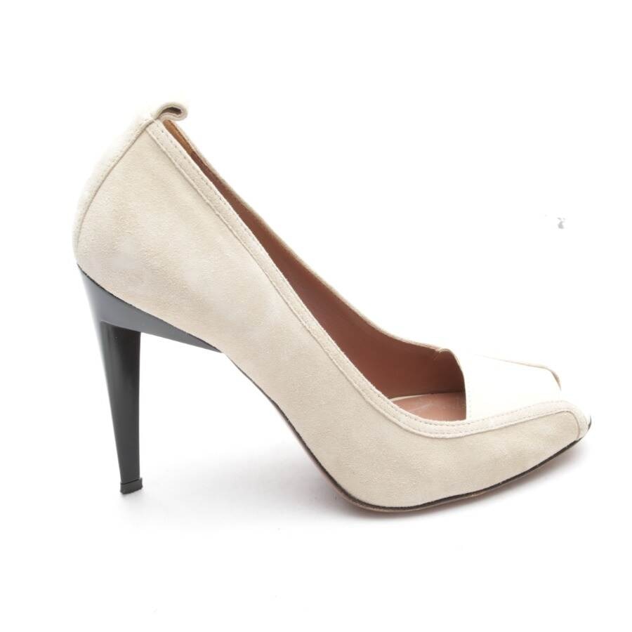 Image 1 of Peep Toes EUR 35 Beige in color White | Vite EnVogue