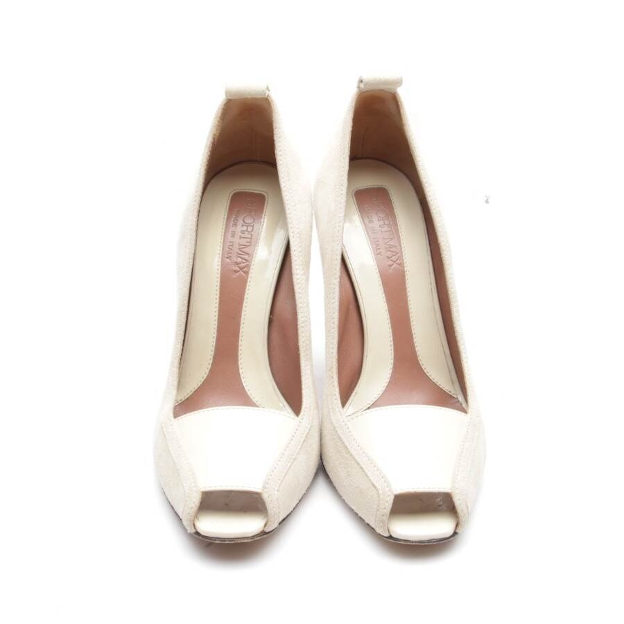 Image 2 of Peep Toes EUR 35 Beige in color White | Vite EnVogue