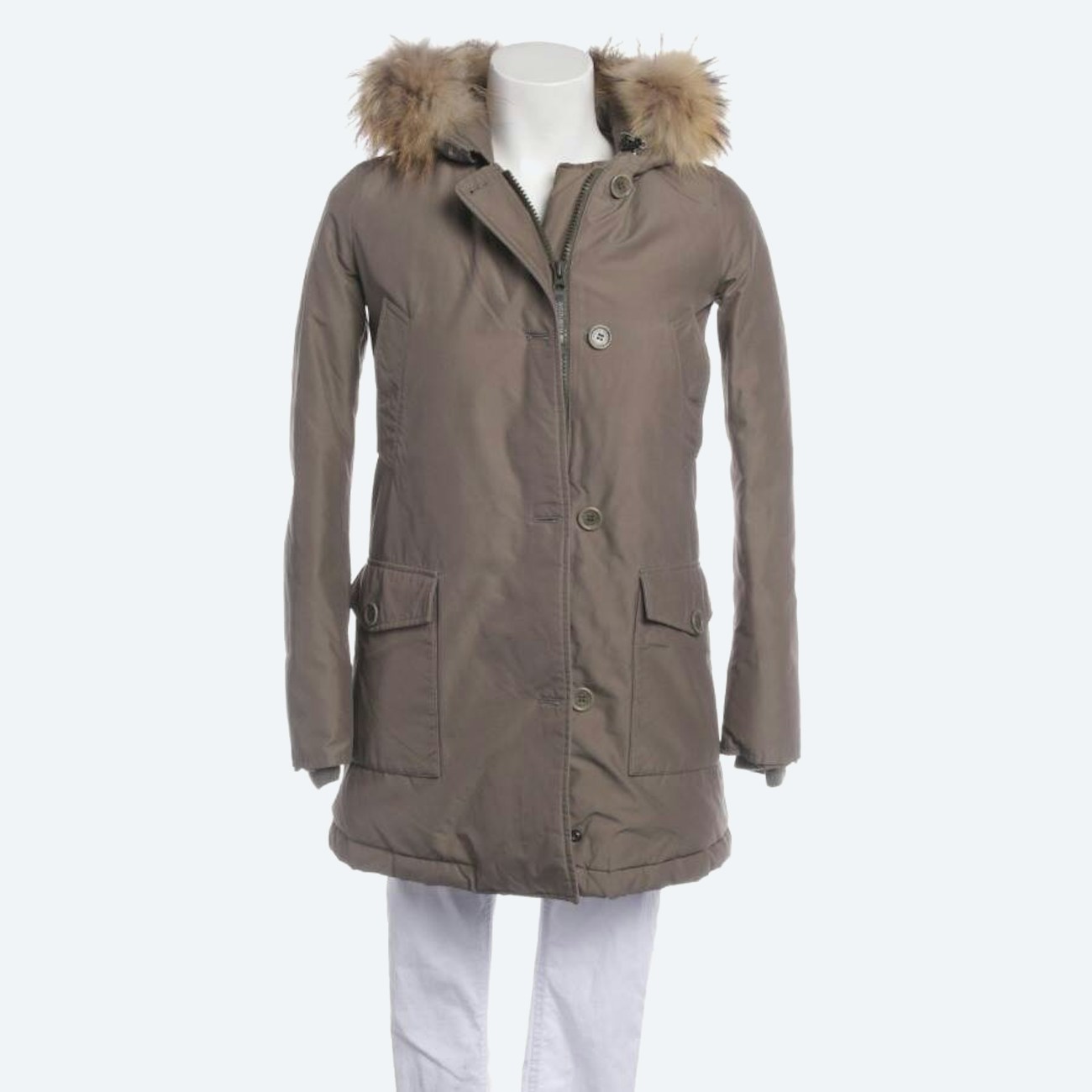 Image 1 of Arctic Parka Winter Jacket 2XS Brown in color Brown | Vite EnVogue