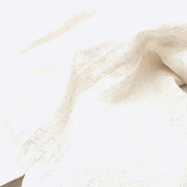 Image 3 of Linen Coat One Size Beige in color White | Vite EnVogue