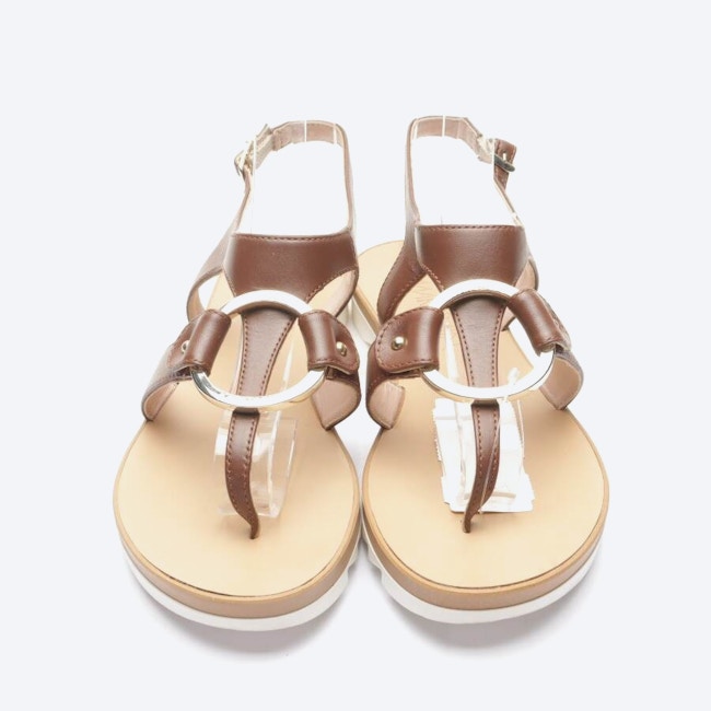 Image 2 of Sandals EUR 36 Brown in color Brown | Vite EnVogue