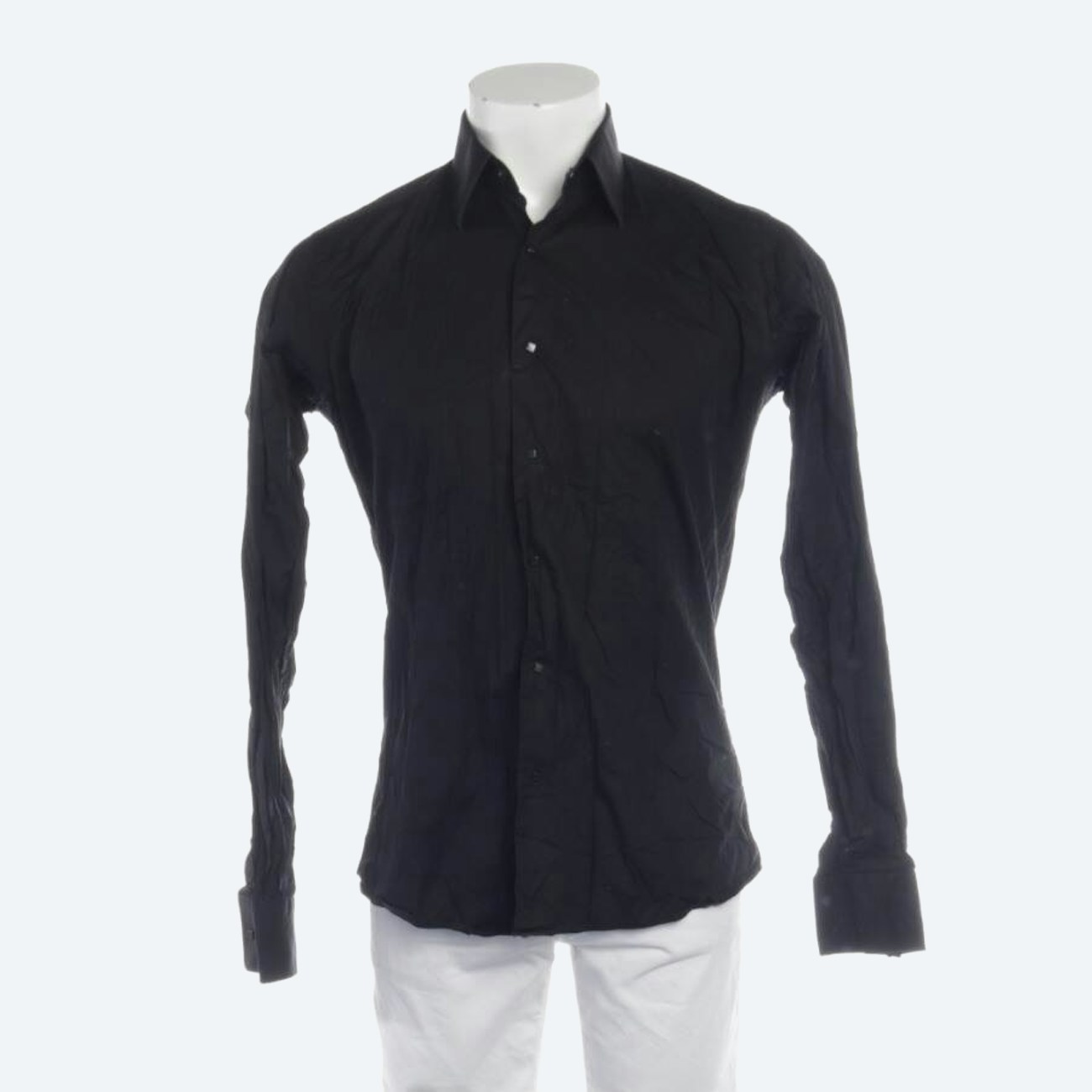 Image 1 of Casual Shirt 38 Black in color Black | Vite EnVogue