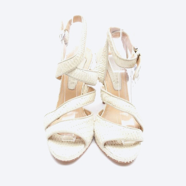 Bild 2 von Sandaletten EUR 37 Beige in Farbe Weiß | Vite EnVogue