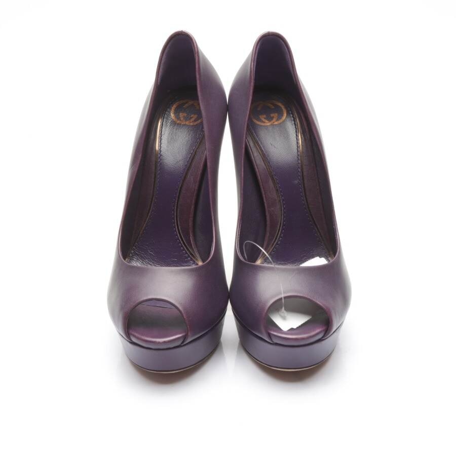 Image 2 of Peep Toes EUR 36.5 Purple in color Purple | Vite EnVogue
